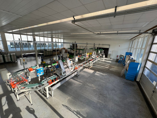 Next Step: Aufbau der eigenen Glasurstrecke